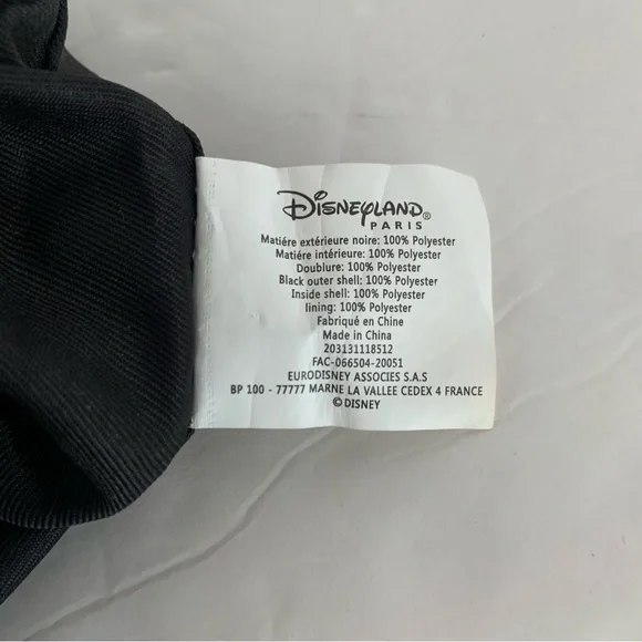 DISNEY Minnie Mouse Black and Gold Makeup Bag - Picture 4 of 4